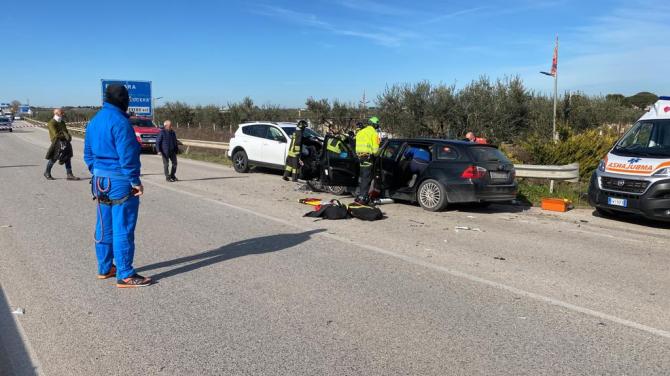 Grave Incidente Sulla Statale All Altezza Di Lucera