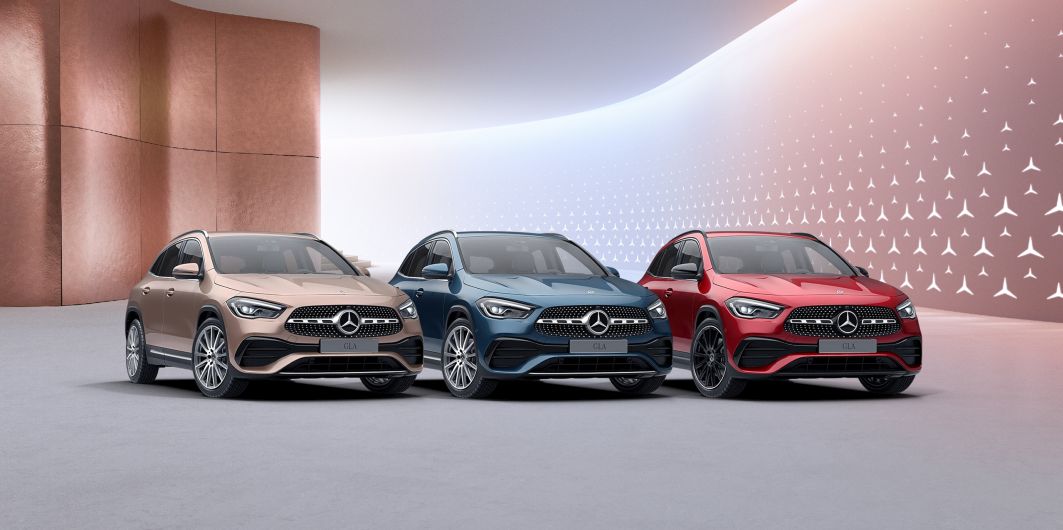 Mercedes Benz Presenta La Nuova Gla Colour Collection